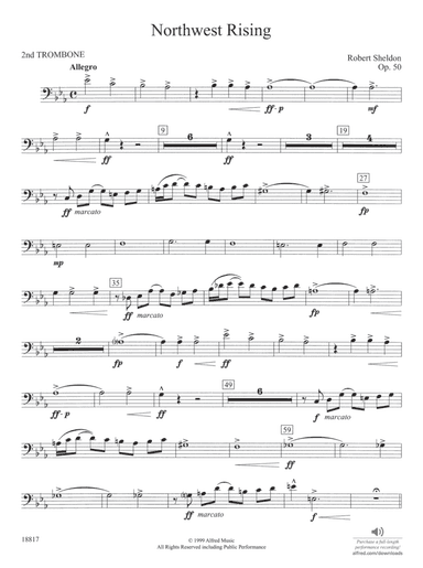 Northwest Rising: 2nd Trombone