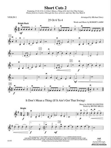 Short Cuts 2: 1st Violin