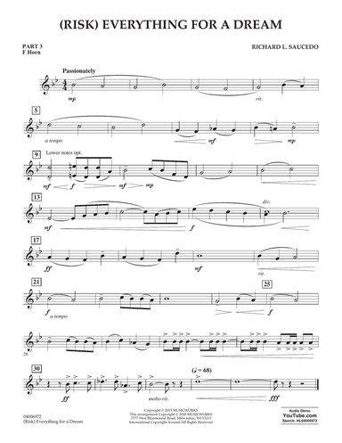 (Risk) Everything for a Dream - Pt.3 - F Horn