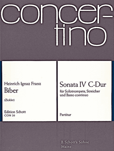 Sonata No. 4 C major