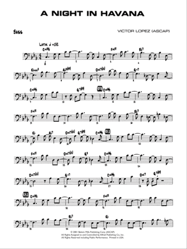 A Night in Havana: String Bass