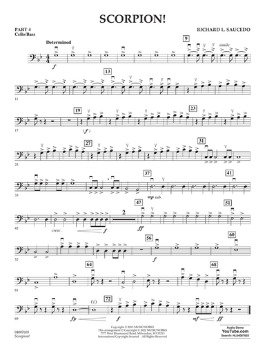 Scorpion! - Pt.4 - Cello/Bass