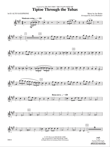 Tiptoe Through the Tubas: E-flat Alto Saxophone
