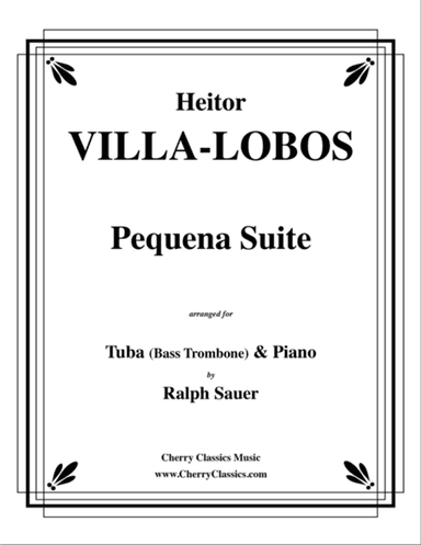 Pequena Suite for Tuba or Bass Trombone and Piano