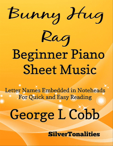 Bunny Hug Rag Beginner Piano Sheet Music
