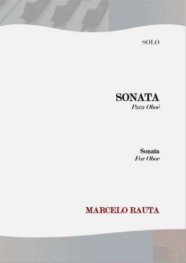 Sonata para OboƩ (Sonata for Oboe)