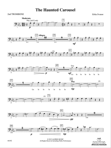 The Haunted Carousel: 2nd Trombone