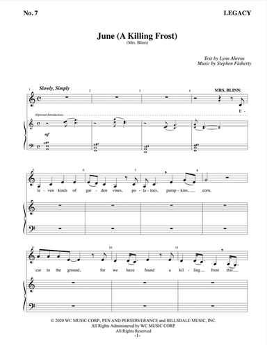 June (A Killing Frost)