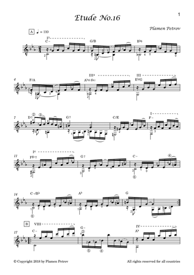 Etude No 16