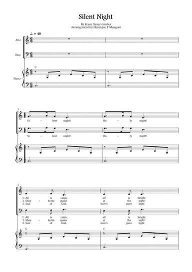 Silent Night (Stille Nacht)