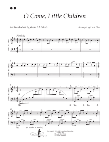O Come, Little Children