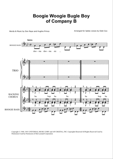 Boogie Woogie Bugle Boy