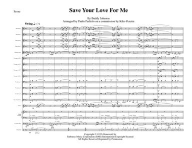 Save Your Love For Me