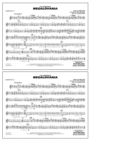 Megalovania (from Undertale) (arr. Paul Murtha) - Baritone T.C.