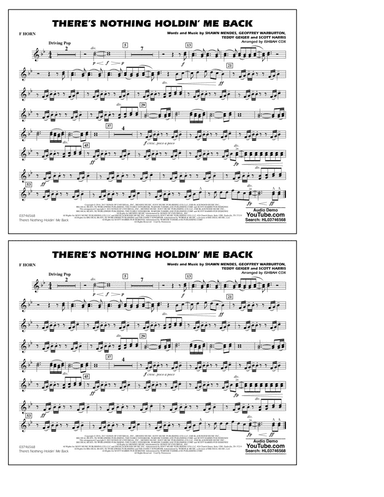 There's Nothing Holdin' Me Back (arr. Ishbah Cox) - F Horn