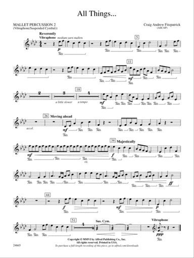 All Things: 2nd Mallet Percussion