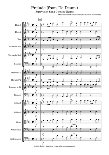 Prelude (from 'Te Deum') - EUROVISION SONG CONTEST THEME
