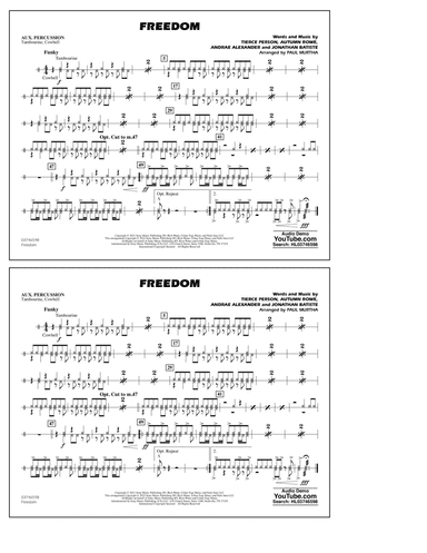 Freedom (arr. Paul Murtha) - Aux Percussion