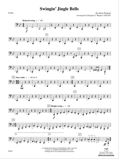 Swingin' Jingle Bells: Tuba