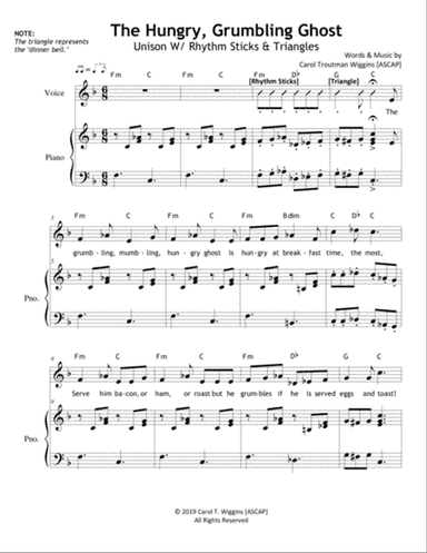 The Hungry, Grumbling Ghost