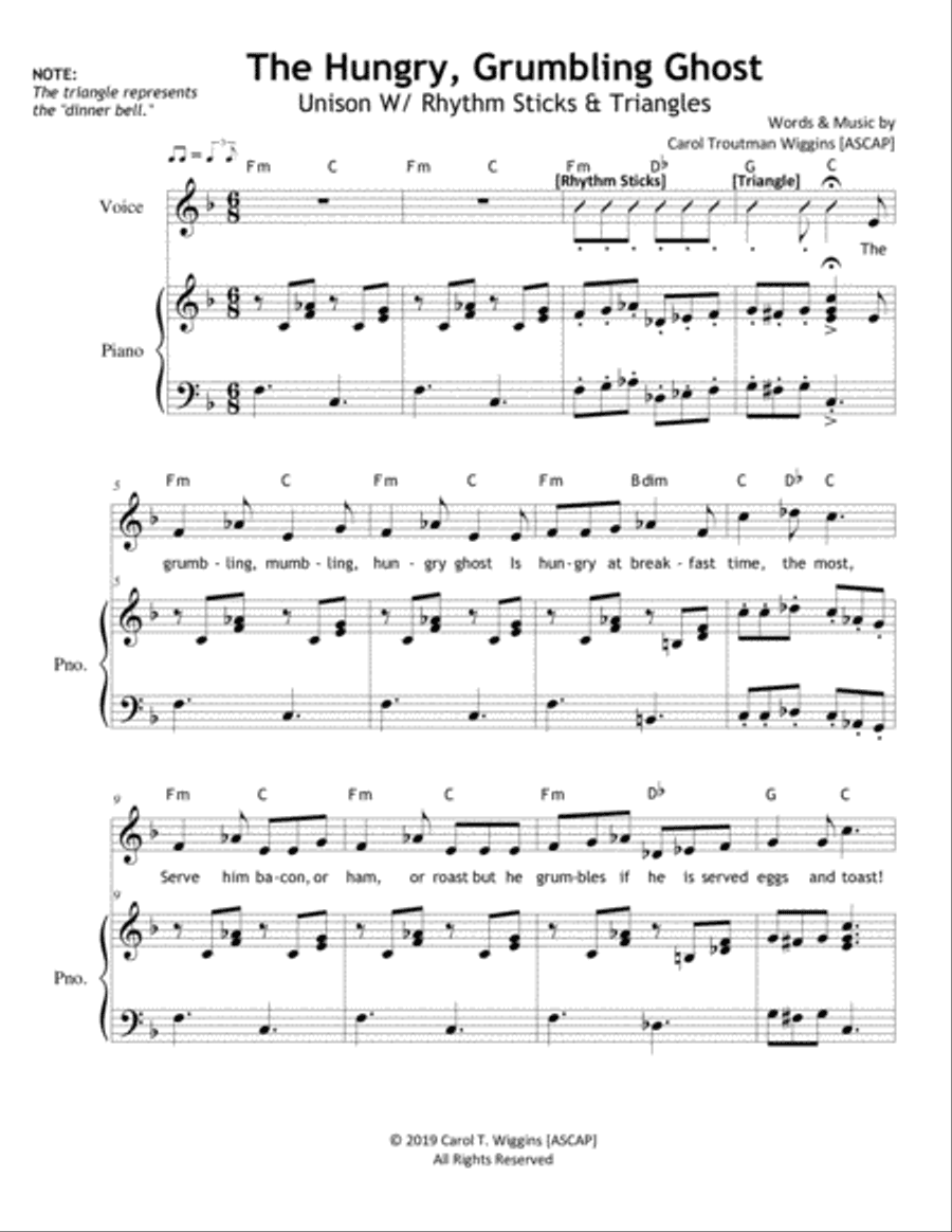 The Hungry, Grumbling Ghost