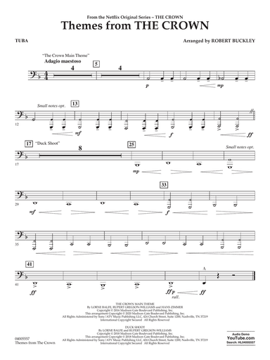 Themes from "The Crown" - Tuba