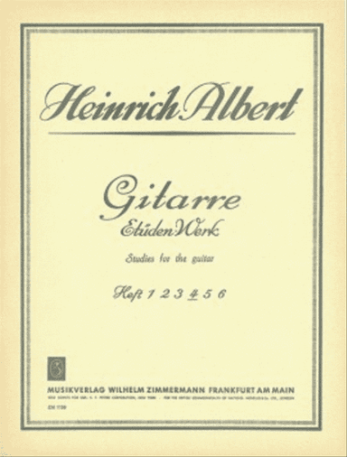 Guitar Etudes Heft 4
