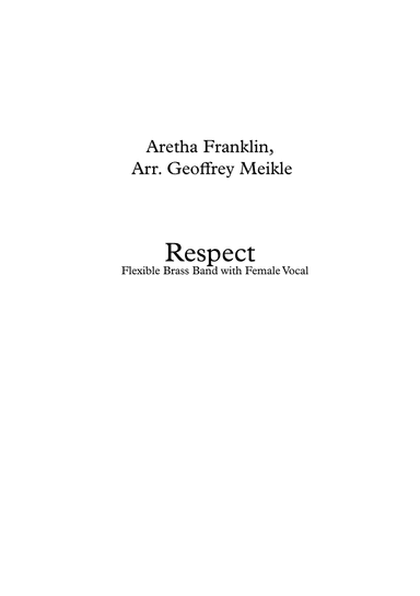 Respect