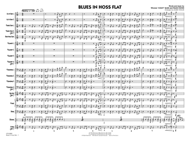 Blues in Hoss Flat (Blues in Frankie's Flat) (arr. Mark Taylor) - Conductor Score (Full Score)