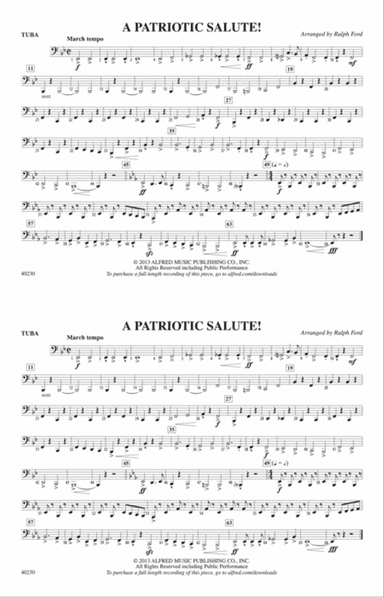 A Patriotic Salute!: Tuba