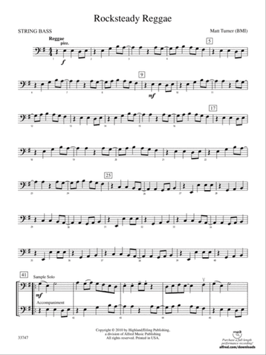 Rocksteady Reggae: String Bass
