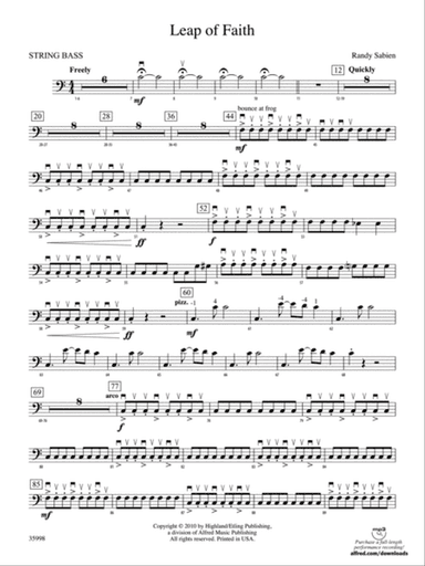 Leap of Faith: String Bass