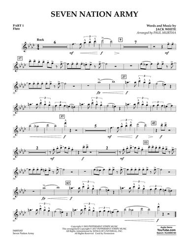 Seven Nation Army - Pt.1 - Flute
