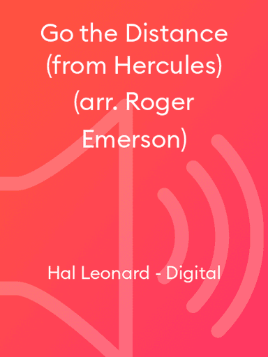 Go the Distance (from Hercules) (arr. Roger Emerson)
