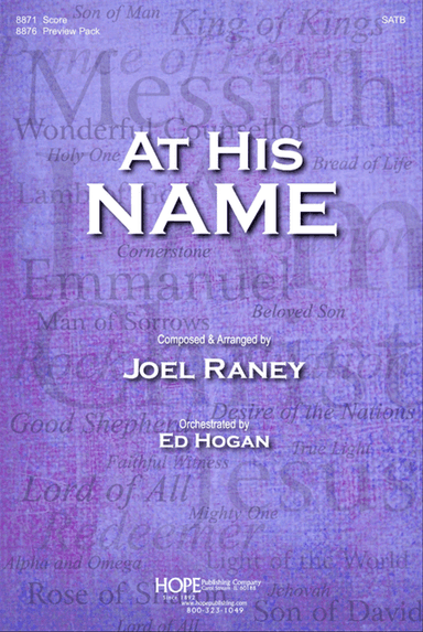 At His Name
