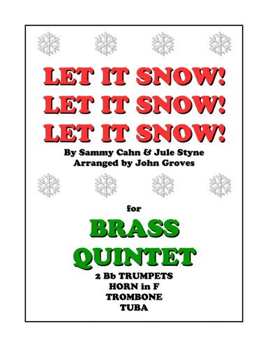 Let It Snow! Let It Snow! Let It Snow!