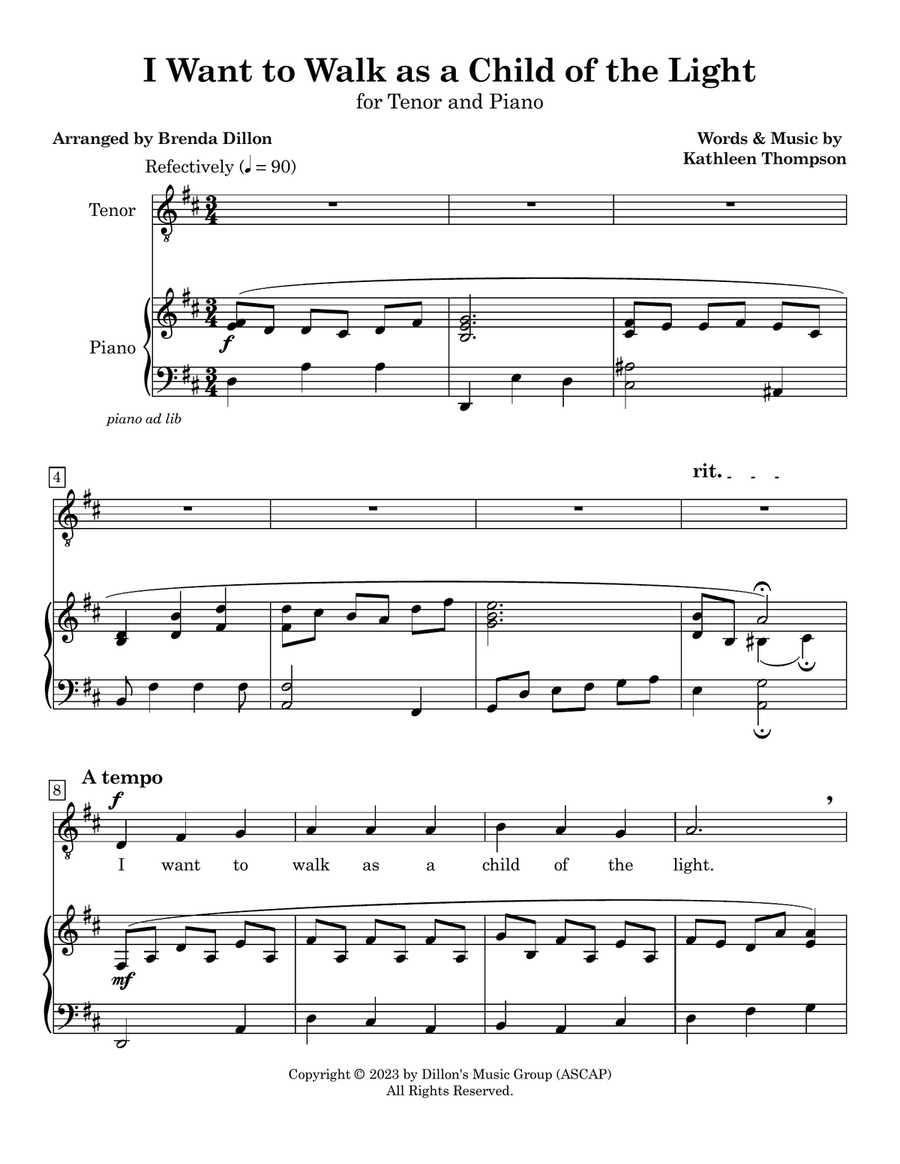 I Want To Walk As A Child Of The Light