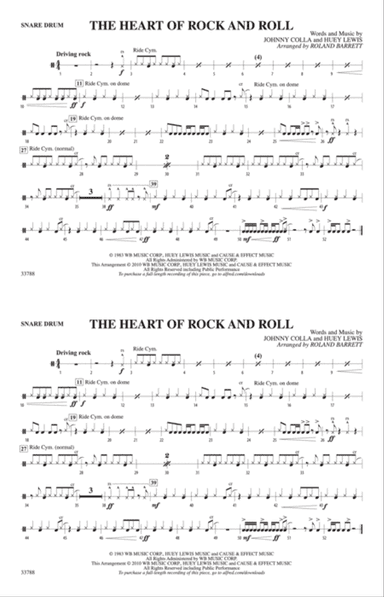 The Heart of Rock and Roll: Snare Drum