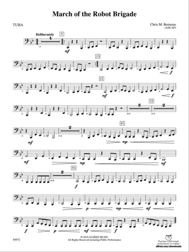 March of the Robot Brigade: Tuba