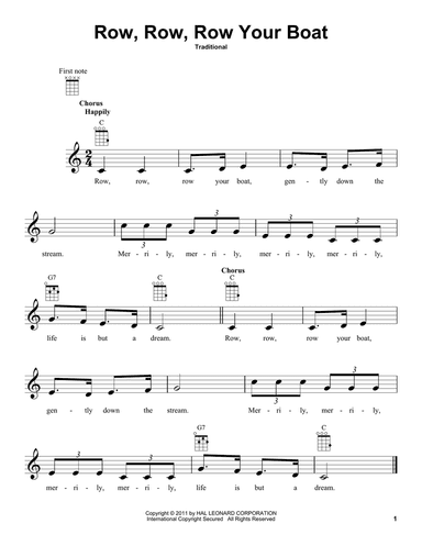 Row, Row, Row Your Boat