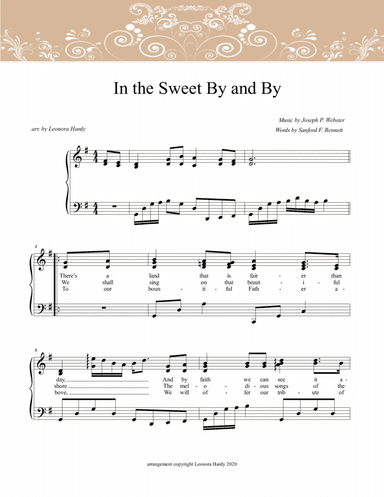 In the Sweet By and By