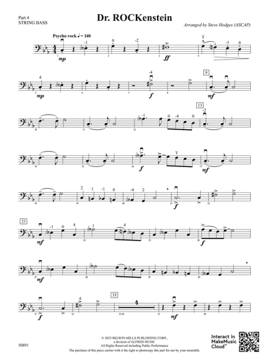 Dr. ROCKenstein: Part 4 - String Bass