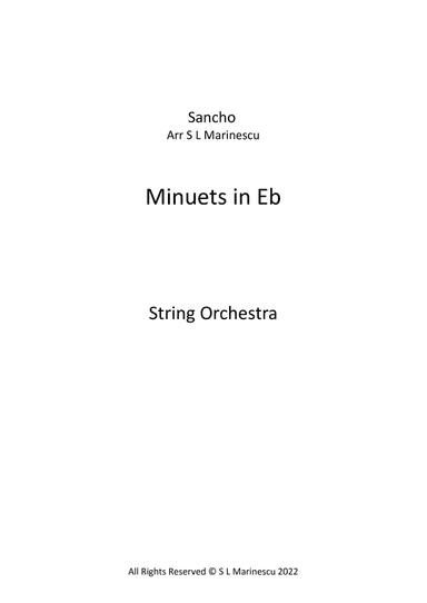 Minuets in Eb