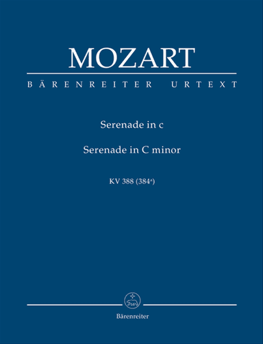 Nachtmusique fur zwei Oboen, zwei Klarinetten, zwei Horner und zwei Fagotte c minor KV 388 (384a)