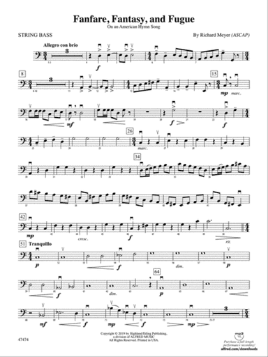 Fanfare, Fantasy, and Fugue: String Bass