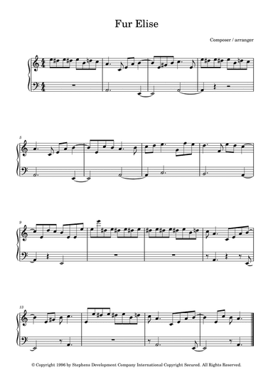 Fur Elise
