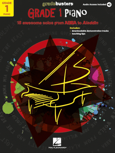 Gradebusters Grade 1 Piano Book/Online Audio