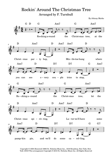 Rockin' Around The Christmas Tree