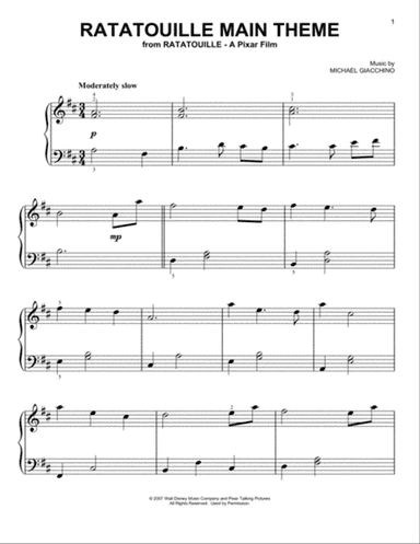 Ratatouille (Main Theme)