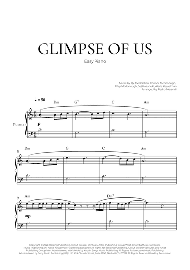 Glimpse Of Us
